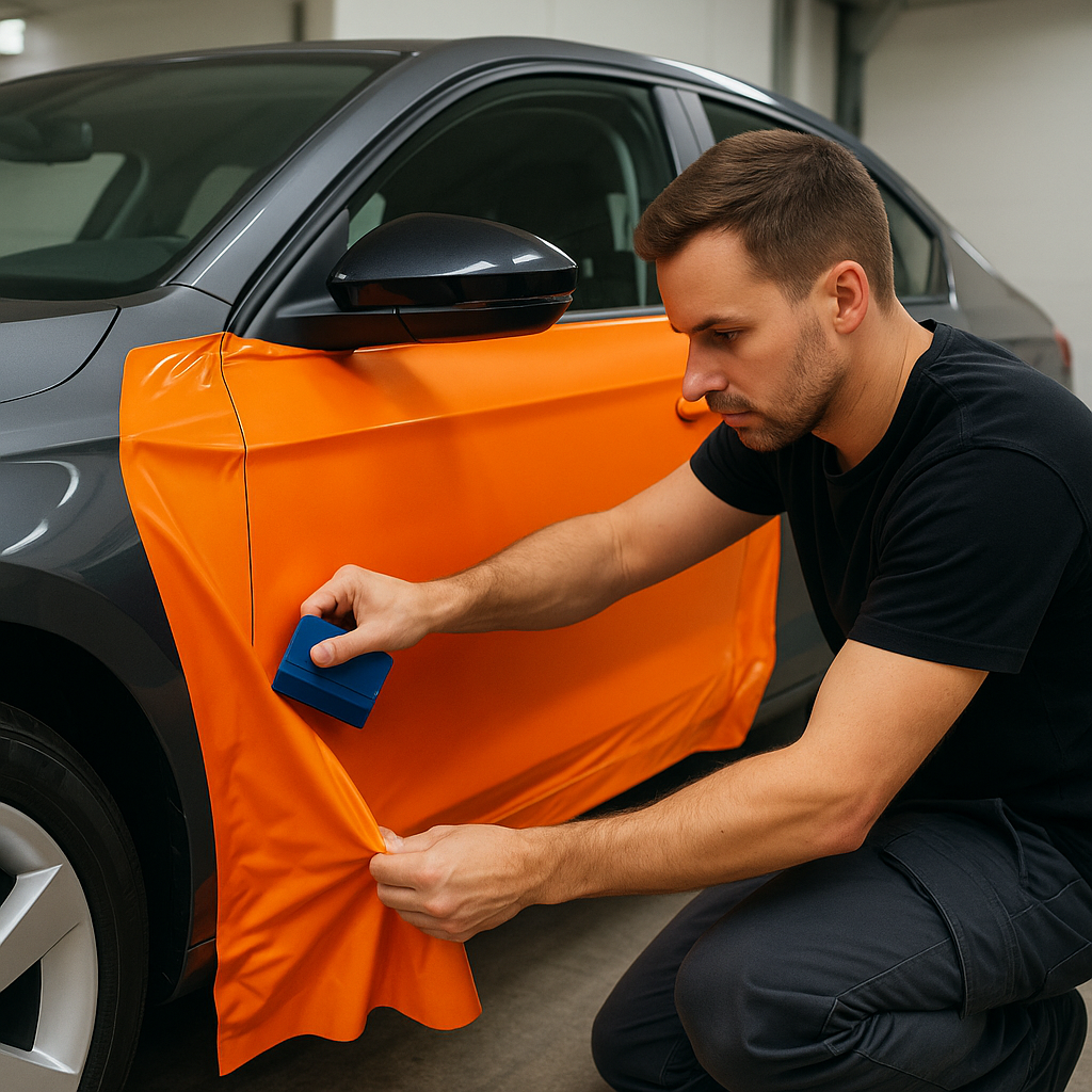 Vehicle wrap, color change